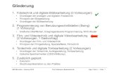 Gliederung - medien.ifi.lmu.de · LMU München – Sommer 2015 Prof. Hußmann: Medientechnik Kap. 3 Teil a – Folie Film, TV, Video 2 , ,