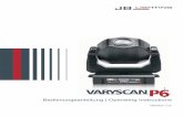 Varyscan-P6 1.5 Druck · Der Varyscan P6 575HMI verfügt über 7 Farben plus weiß, ein Farbeffektrad mit Frostfilter, CTO- und CTB-Filter, 1 Goborad mit 5 auswechselbaren Gobos,
