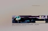 AUDIO SYSTEME JOY - Revox€¦ · Die Joy Produkte erhalten Sie von Revox in schlichtem weiß, in edlem schwarz oder in einer silber/schwarz Kombination. Den Joy Network Receiver