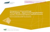 Impact Invesng: Konzept, Spannungsfelder und Zukunsperspekven Abb. 4: Zielbereiche von Impact Investing