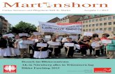 Mart nshorn - caritas-nuernberg.de€¦ · 1 Caritas-Senioren-und Pﬂegeheim Stift St. Martin Ausgabe 1 / 2015 Mart nshorn Besuch im Blisterzentrum Als in Nürnberg alles in Trümmern