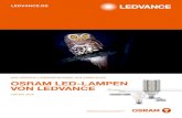 DAS GESAMTE LAMPENSORTIMENT AUF EINEN BLICK OSRAM …dg-licht.de/download/Osram/DGLicht_Ledvance_Lampen_10-2019.pdf · — ®Neuheit OSRAM DULUX L 55 LED: Direkter Ersatz für traditionelle