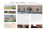 Haus am Markt - Journal · Haus am Markt - Journal Ausgabe Weihnachten / Silvester Jahrgang 2012 Kunst in Königstein Wie wär’s mit einem Malurlaub Frohe Weihnachten und ein glückliches