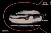 CITROËN C5 AIRCROSS SUV HYBRID - Citroën Österreichdocs.citroen.at/pdf/preislisten/C5aircross/First_Edition/C5_AIRCROSS... · C5 Aircross SUV Hybrid das Gefühl gehobenen Komforts.