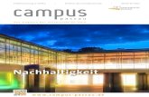 campus - uni-passau.de · Mathematik, Informatik und Geographie nicht vertreten sind, kann sich in Forschung und Lehre wissenschaftlich mit Nachhaltigkeit befassen. Dieses Heft möchte
