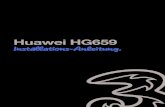 Huawei HG659 - Drei€¦ · Sollten Sie ein anderes Modem als das Drei Modem verwenden, so wird dessen Einrichtung nicht vom technischen Support von Drei durchgeführt oder unterstützt.