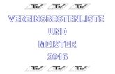 Bestenliste 2016 · Bayerischer Leichtathletik-Verband Bestenliste 2016 Stand: 25.10.2016 Männer Junioren U23 Frauen Männliche Jugend U20 Männliche Jugend U18 …