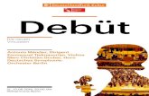 Debüt - Deutsches Symphonie-Orchester Berlin€¦ · Programm Vorwort. 4 Von Der oPernouVertüre zur sYmPhonischen Dichtung von Albrecht Dümling Schwierige Geburt eines Meisterwerks