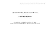 Biologie - uni-hamburg.de€¦ · technik, Ökologie und Nachhaltigkeit, Evolution und Zukunftsfragen vorgelegt. Die Abiturientin, der Abiturient erhält alle drei Aufgaben, wählt