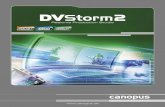 - ComWeb.de€¦ · 2 3 Canopus eigene Technologie DDV Storm 2 gehört zu den weltweit leistungsstärksten Multi-Track Echtzeit-Videoschnittsystemen. In DV Storm 2 sind die Canopus