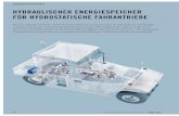 HYDRAULISCHER ENERGIESPEICHER FÜR HYDROSTATISCHE … · cess energy and makes it available again exactly when and where it is needed. The principle can be applied in either a hydro-static