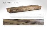 cremona - ROST & ROST · Cremona Vollholzsärge bieten Ihnen das Beste aus massivem Holz. Die gebürstete und haptisch einladende Oberﬂ äche betont die Natürlichkeit des Materials.