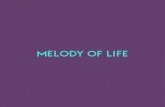 MELODY OF LIFE - advent-verlag.de · DADGAD. Funny detail about this piece: The last few bars contain tedious fingering, which makes it very difficult to play clean. So I asked my