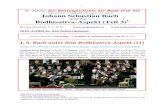 11. Januar: Zur Geistesgeschichte der Musik (Teil 22 ...€¦ · Joachim-Ernst Berendt – Johann Sebastian Bach, Kantate „Singet dem Herrn ein neues Lied" (SE-9) Joachim-Ernst
