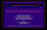 Das Märchen vom Appenzeller Zäuerli und dem Klassischen ... · Rosenberg. Programm W. A. Mozart Sinfonie in D-Dur KV 181 (1756-1791) - Allegro spirituoso - Andantino grazioso -