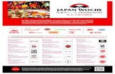 JAPAN WOCHE Teilnehmende Geschäfte€¦ · Die Japan Woche ist eine besondere viertägige Kampagne, in der Sie „Japan“ hautnah entdecken können. Vom 08. bis 11. Oktober warten