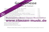 KM08 Gospelmesse Partitur - Classen-Music · C-Flöte Bb-Klarinette 1/2 Bb-Klarinette 3 Eb-Saxofon 1/2 Tenor-Sax.1/2 Flügelhorn 1/2 Trompete 1/2 Trompete 3 F-Horn 1-3 C-Posaune 1/2