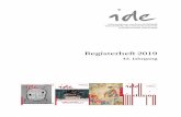 Registerheft 2019 - Ide · Registerheft 2019 43. Jahrgang informationen zur deutschdidaktik Zeitschrift für den Deutschunterricht in Wissenschaft und Schule