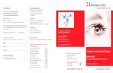 10 Jahre Cornea Bank Cologne - kliniken-koeln.de · Krankenhaus Köln-Merheim Klinik für Augenheilkunde Chefarzt-Sekretariat: Frau G. Edelmann Tel.: +49 221 8907-3812 Fax: +49 221