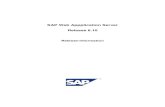 SAP Web Appplication Server Release 6 · 1CA Anwendungsübergreifende Komponenten 2 1.1 CA-BP SAP-Geschäftspartner 2 1.1.1 Datenbereinigung redundanter Geschäftspartner 2 1.1.2