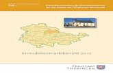 Immobilienmarktbericht 2012 - Startseite | · PDF file Liegenschaftskarte (ALK). Land- und forstwirtschaftliche Bodenrichtwerte werden in der Gemarkungsübersichtskarte dargestellt.