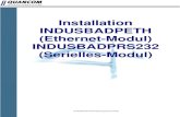 Installation INDUSBADPETH (Ethernet-Modul) …€¦ · 2.3Sicherheitsanweisungen a Im Interesse Ihrer eigenen Sicherheit und einer einwandfreien Funktion Ihres neuen QUANCOM-Moduls