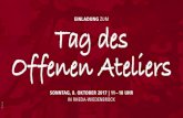 Einladung zum Tag des Offenen Ateliersmarianne-zimmer.de/wp-content/uploads/2017/09/Flyer-Offenes-Atelier... · Birgit Frieda Amhoff Atelier Frieda: Hauptstraße 24 im Künstlerhaus