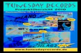 Produktübersicht 2010 - Blues  · PDF file Playalong-CDs des Lehrbuchautors Jörg Sieghart (“Electric Guitar” / Voggenreiter Verlag) erstklassig bedient. Die stilistische Palette