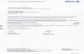 Kurt Klingspohn - Betonsägen & Kernbohrung - Hamburg€¦ · 358141 029663 00000000 Allianz Versicherungs-Aktiengesellschaft Versicherungsbestätigung (gilt nicht bei Aufträgen