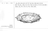 ARBEITSKREIS PALÄONTOLOGIE HANNOVER · 43 Heinrich Grabenhorst: Eine fossile Perle in einer Auster aus dem mittleren Dog-ger von Osterfeld bei Goslar Tips zum Präparieren: 45 Fritz