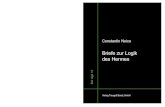 Briefe zur Logik des Hermesdownload.e- Constantin Noica Constantin Noica Briefe zur Logik des Hermes