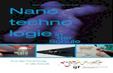 Nanotechnologie in der Schule · Nanotechnologie in der Schule 4 Inhaltsverzeichnis (Fortsetzung) Versuch 22: Demonstration zum Salvinia-Effekt ..... 95
