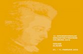 12. INTERNATIONALER MOZARTWETTBEWERB KLAVIER · Klavier und 2018: Streichquartett/Gesang). Im Mittelpunkt stehen die Werke des Geni-us Loci, die eine der großen künstlerischen Herausforderungen