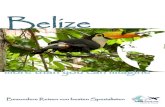 Belize - world-travel.net€¦ · BELIZE Titelseite 01 Zuverlässige Tourismus Spezialisten für Belize 02 Inhaltsverzeichnis 03 Informationen 04 Die besondere World Insider Pure