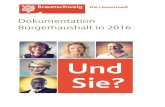 Dokumentation Bür gerhaushalt in 2016€¦ · Inhaltsverzeichnis Einleitung 15 Braunschweig(gesamt) 17 3373(1)BaustellenimStadtgebietbesserkoordinieren. . . . . . . . . . . . . .