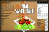Thai Sweet Chili Sauce N hrwerte per in Gramm 100 100 ml ... · unges ttigte F.s. 0,01 0,01 0,00 - davon mehrfach unges ttigte F.s. 0,00 0,00 0,00 Kohlenhydrate 4,61 4,78 0,72 - davon