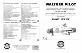 The WALTHER PILOT Programme WALTHER PILOT€¦ · Automatische Spritzpistolen / Automatic Spray Guns Pistolets de Pulvérisation Automatiques / Automatische Spuitpistolen PILOT WA