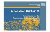 Arbeitsblatt DWA-A138 · örtlichen Gegebenheiten, insbesondere der Hydrogeologie und der Topografie so zu wählen, dass eine Beeinträchtigung des Nachbargrundstücks auszuschließen