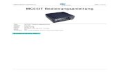 MC55iT UG de 121114 - MC Technologies€¦ · WAP- und GPRS-Diensten in GSM-Netzen. 4.1 Geräte-Varianten Das GSM-/GPRS-Modem wird in unterschiedlichen Varianten angeboten. Diese