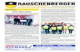 Amtliches Bekanntmachungsblatt der Stadt Rauschenberg ... KW 09-2018_E-M… · Gaby Hauptmann liest aus ihrem Roman „Scheidung nie, nur Mord“. Kirchhain, Marburger Tapetenfabrik,