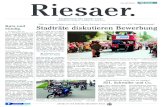 Riesae r. · sich Moped- und Motocross - freunde aus nah und fern zum Treff an der Nossener Straße verabredet. Von dort ging es beim „Eastern Ride“ auf eine etwa 50 Kilometer