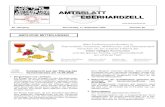 AA AMT MTSSBBLLAATTT · Baugrundstück: Kappel 28, Gemarkung Eber-hardzell Das Einvernehmen wurde hergestellt. 5.2 Bauvorhaben: Errichtung eines Gartenhauses Baugrundstück: Flst.