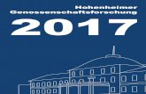 Hohenheimer Genossenschaftsforschung 2017opus.uni-hohenheim.de/volltexte/2018/1449/pdf/HGF_2017_Stand_06… · S. Breuning, T. Jensen-Auver-mann, O. Sokoli Workshop für Nachwuchswissenschaftler