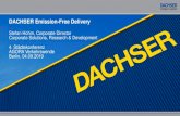 DACHSER Emission-Free Delivery - Agora Verkehrswende DACHSER Emission-Free Delivery 15 km 5 km City