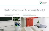 Herzlich willkommen an der Universität Bayreuth!€¦ · Erstsemestereinführungsveranstaltung Sommersemester 2020 Studiendekanin Rechtswissenschaft Prof. Dr. Nina Nestler Herzlich