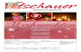 Vetschauer€¦ · Vetschau/Spreewald Seite 2, Nr. 12/2017 Liebe Vetschauerinnen und Vetschauer, wir haben Advent, der dies-jährige Weihnachtsmarkt hat längst stattgefunden und