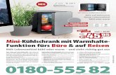Mit 2 Fächern und Mini-Fach in der Tür Hält auf ... - PEARL · 3 Mini-Kühlschrank inklusive 230-Volt-Netzkabel, Kfz-Anschlusskabel und deutscher Anleitung Bestell-Nr. NX-6377–77
