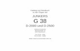 Junkers G 38 Aerophilatelie · JUNKERS G 38 D-2000 und D-2500 Hubertus Hentschel Siemensstraße 10 40670 Meerbusch Tel. 02159 - 3084 FAX 02159 – 51808 eMail: hubertus.hentschel@t-online.de.