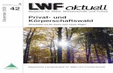 Magazin für Wald, Wissenschaft und Praxis€¦ · Forstbetriebsgemeinschaften, die AGDW, private und kommunale Forstbetriebe sowie Forstsachver-ständige (Auflage 6.000). Die Nachfrage