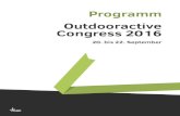 Programm Outdooractive Congress 2016€¦ · Kaffeepause Mittagspause Vortrag auf Deutsch Vortrag auf Englisch. 6 referenten BErNHarD JOaCHiM Tourismusverband Allgäu & Bayerisch-Schwaben
